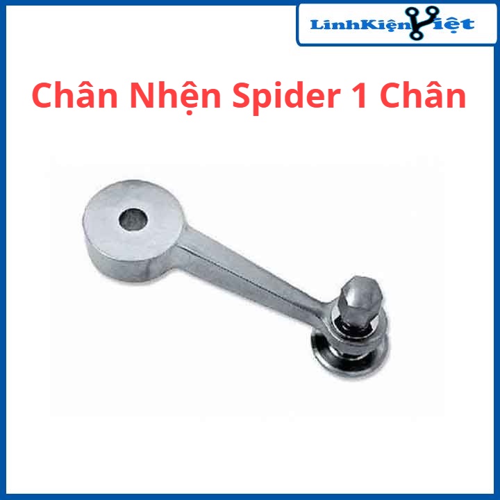 Chân nhện spider 1 chân nối kính, bắt kính Inox 304