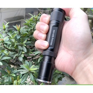 Đèn pin tia cực tím 2 trong 1 led t6 winning light uv14-tt