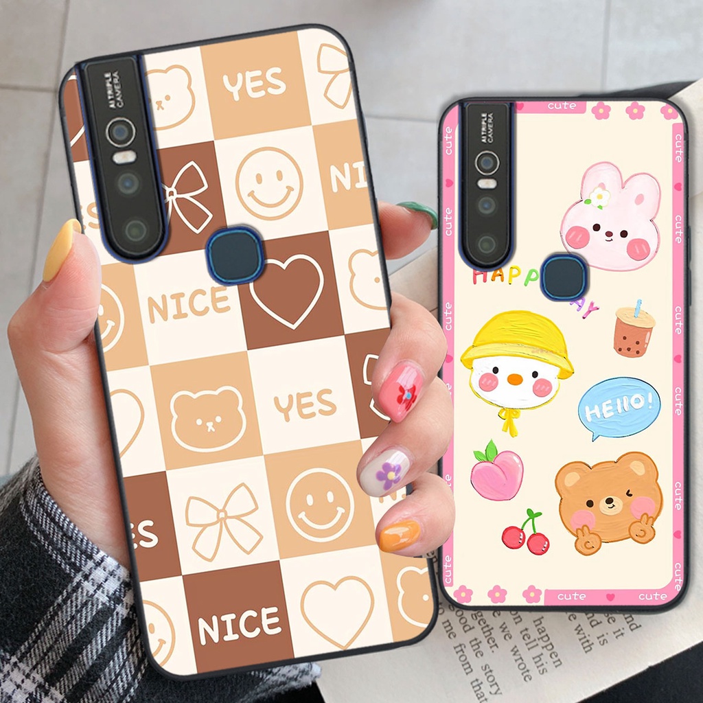 Ốp lưng Vivo V15 / V15 PRO happy day, gấu bear dễ thương - BỀN - ĐẸP -BAO GIÁ TOÀN THỊ TRƯỜNG