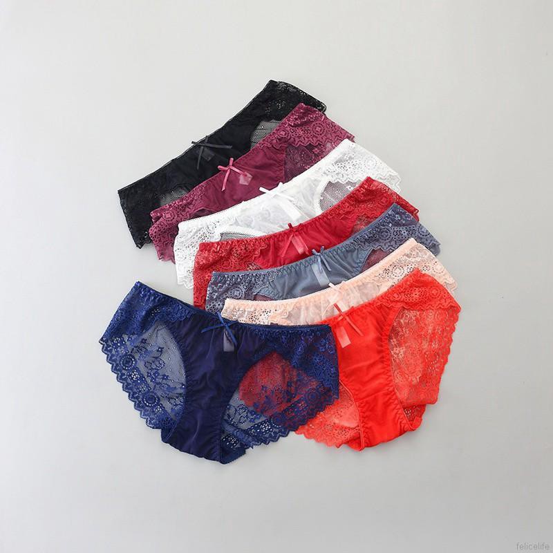 Quần Lót Ren Lưng Thấp Màu Sắc Nhã Nhặn Dành Cho Nữ | BigBuy360 - bigbuy360.vn