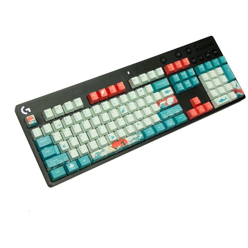 Logitech G610 keycaps  G512C  G proX  PBT  Material Abrasion-resistant non-slip Dye- sublimation