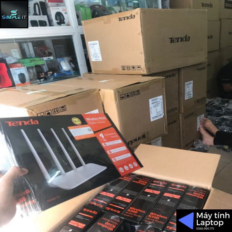 Bộ Phát WiFi 4 Râu 300Mbps Tenda F6 Bản Quốc Tế( Tiếng Anh ) - ADNT PP ( giá rẻ ) - Sản phẩm chính hãng | BigBuy360 - bigbuy360.vn