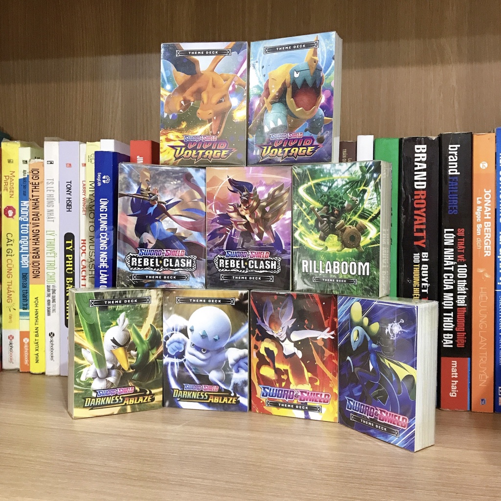 Tổng hợp các bộ Theme Deck 60 thẻ bài Pokemon  - Sword & Shield Series