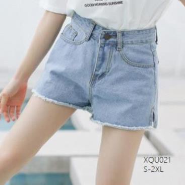 XẢ HÀNG XQU021 Quần sooc jeans nữ cá tính