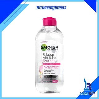 [[ HÀNG CHÍNH HÃNG -400ml] Nước tẩy trang garnier