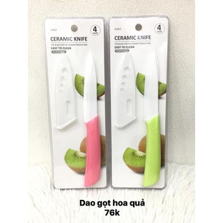 DAO GỌT HOA QUẢ BẰNG SỨ