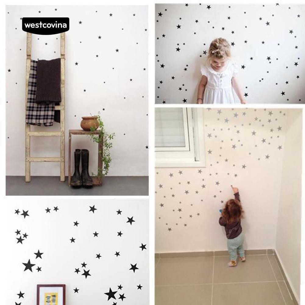 Đề can dán tường hình ngôi sao