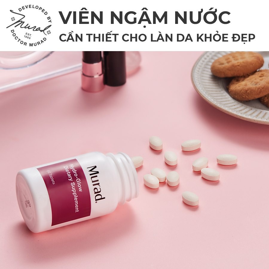 [MUA 1 TẶNG 1] Viên uống ngậm nước Murad Hydro Glow (Murad Chính Hãng) | BigBuy360 - bigbuy360.vn