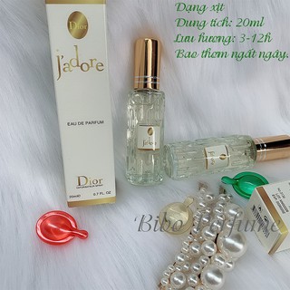 [ sale + giá sỉ] NƯỚC HOA NỮ MINI 20ML THƠM LÂU NỮ TÍNH (mùi như hình)