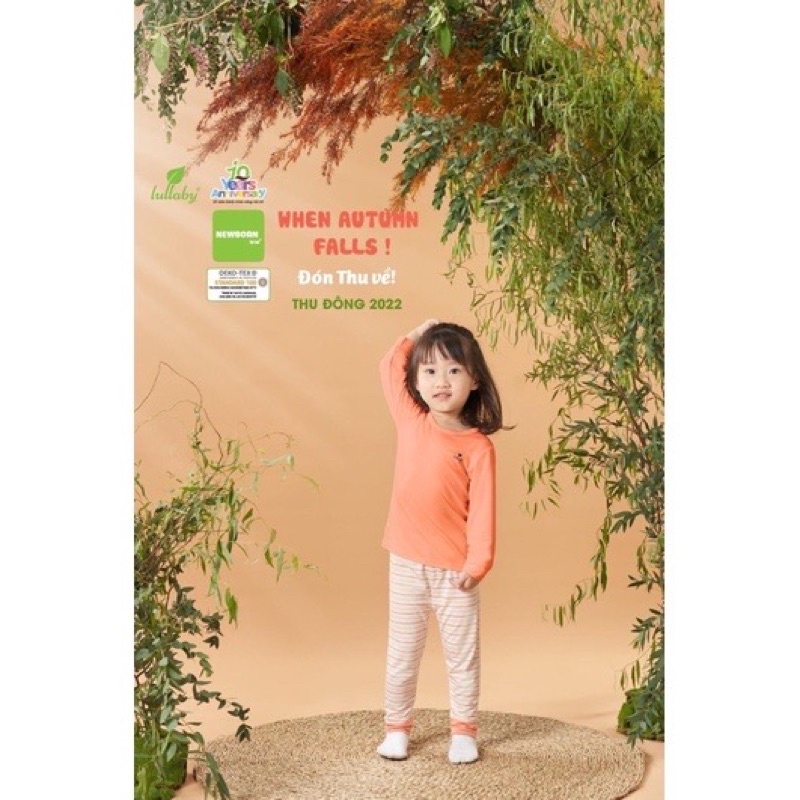 (Hà nam/Lullaby)Bộ cotton petit Lullaby mẫu mới các màu 3-6m tới 4y