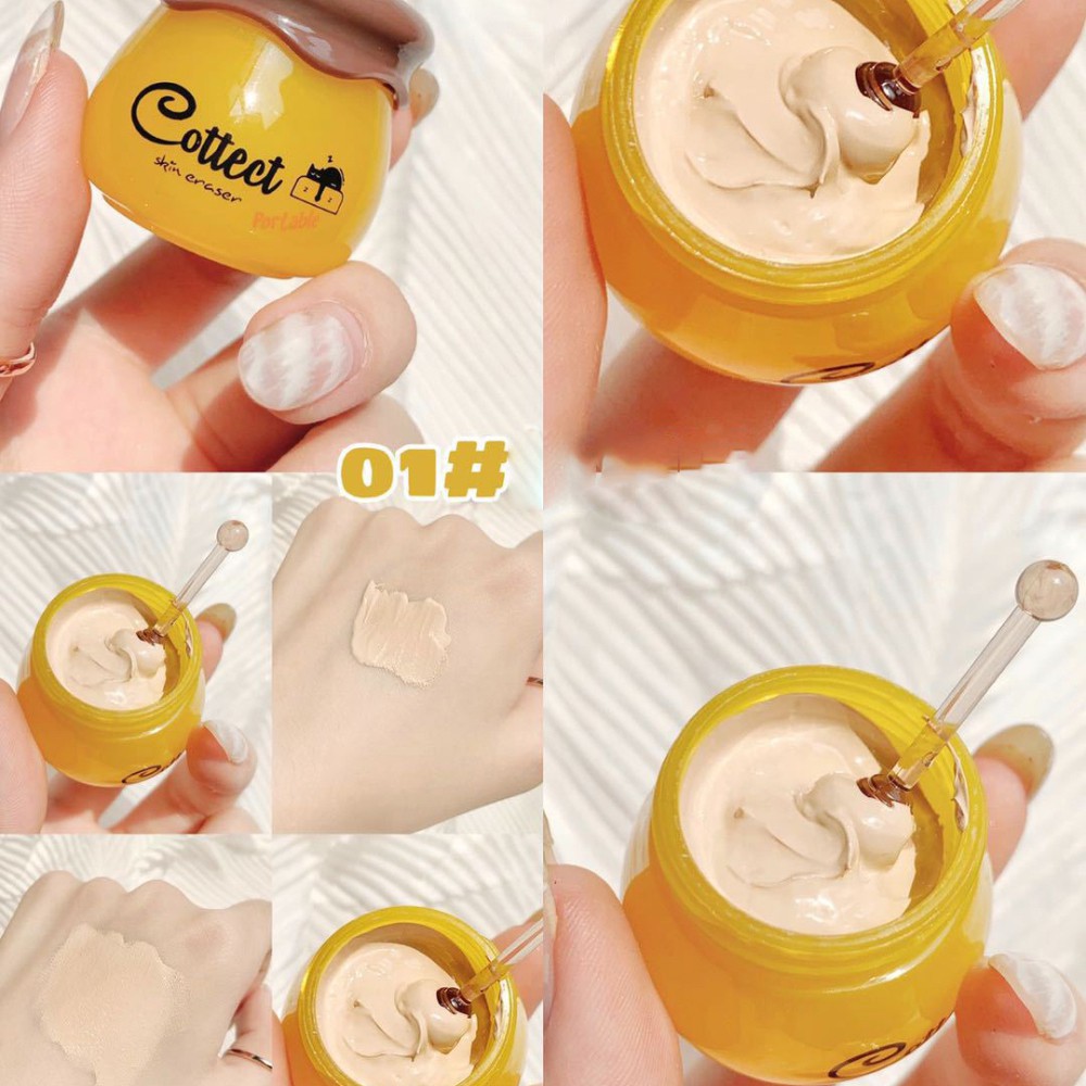 [Hàng mới về] Kem Nền Dạng Lỏng Che Khuyết Điểm Dưỡng Ẩm Kiểm Soát Dầu Lâu Trôi 24 Giờ Hiệu Xixi | BigBuy360 - bigbuy360.vn