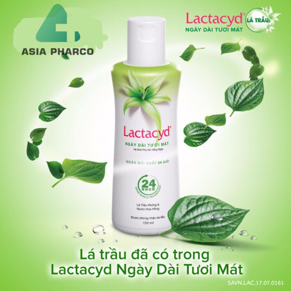 Dung Dịch Vệ Sinh Phụ Nữ Lactacyd Trầu Không (150ml)