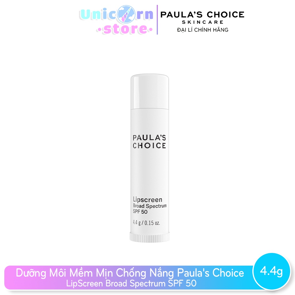 Dưỡng Môi Mềm Mịn Chống Nắng Paula's Choice LipScreen Broad Spectrum SPF 50 4.4g