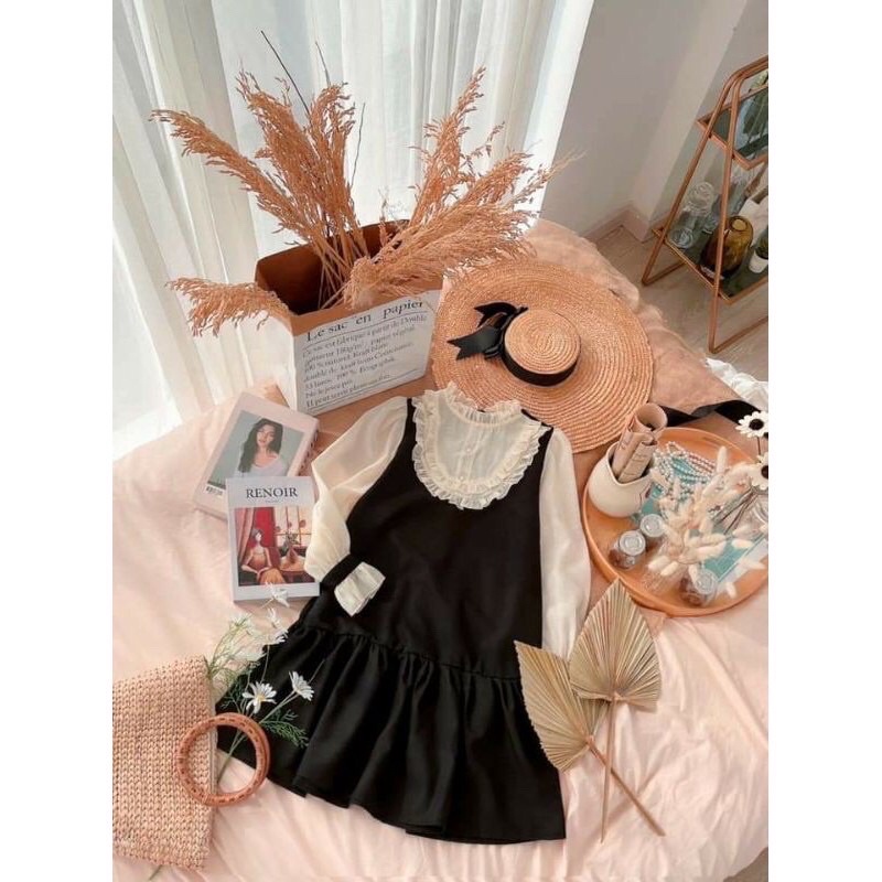 Đầm phối babydoll