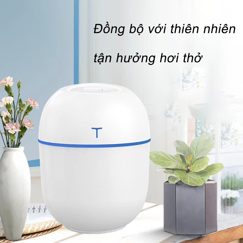 Máy tạo độ ẩm không khí cho phòng ngủ gia đình máy tính để bàn văn phòng máy tạo ẩm dung tích 250ml *-XQY23