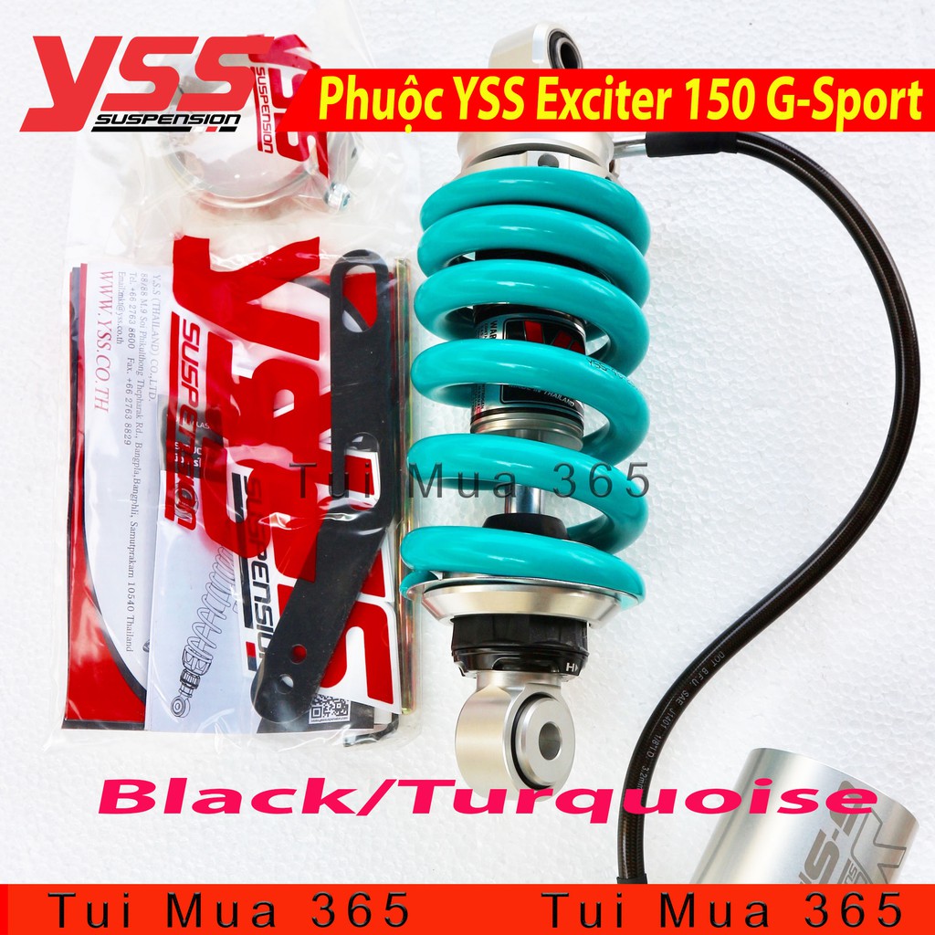 Phuộc Yss Bình Dầu Exciter 150cc Black,Turquoise