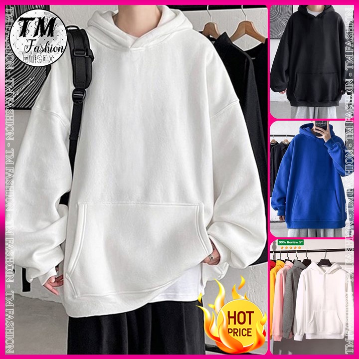 ÁO HOODIE BASIC Nỉ Bông Cao Cấp (HD1000 - Full Size Full Màu)