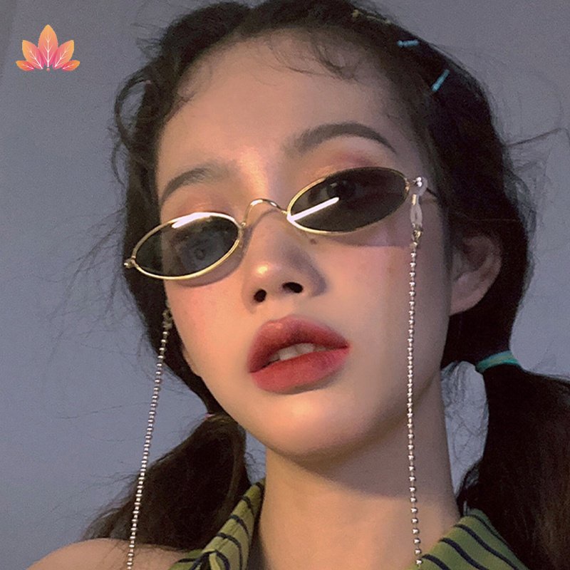 Kính Mát Gọng Oval Nhỏ Phong Cách Vintage Thời Trang Dự Tiệc Cho Nam Và Nữ JP5