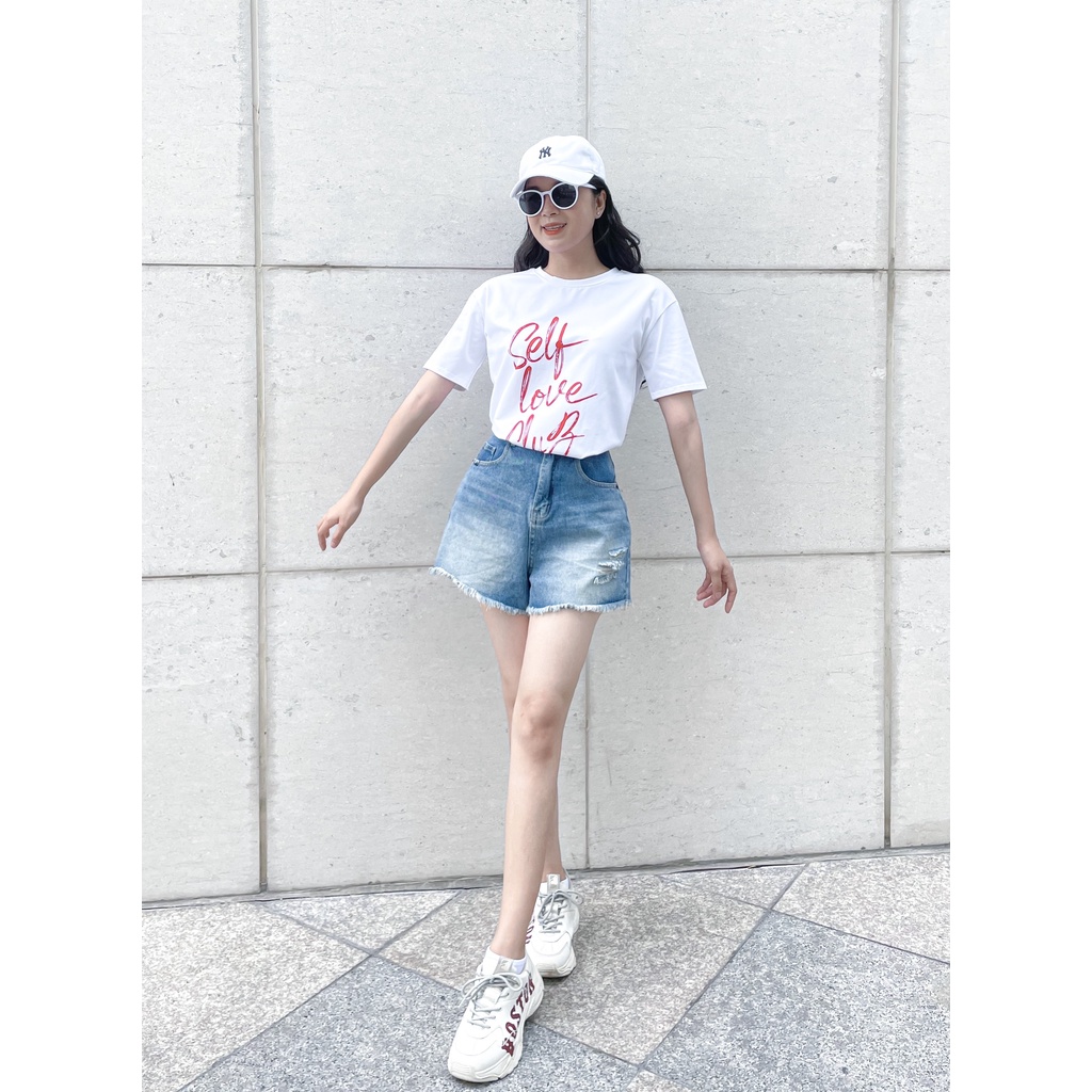 ÁO THUN ZARA VNXK HỌA TIẾT IN HÌNH TRẮNG - COTTON 100% 4C FORM CHÂU ÂU