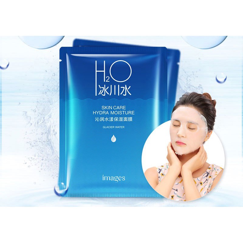 [Mã SKAMONTH4 giảm 10% đơn 50K] Mặt nạ giấy dưỡng da mụn cấp ẩm thải độc H2O Images