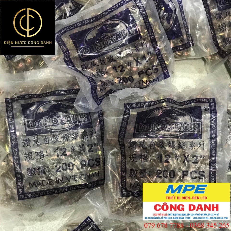 Bịch vít bắn tôn Chữ D