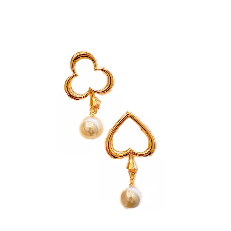 Ghim Cài Áo Hình Lá Đính Ngọc Trai Nhân Tạo Thời Trang