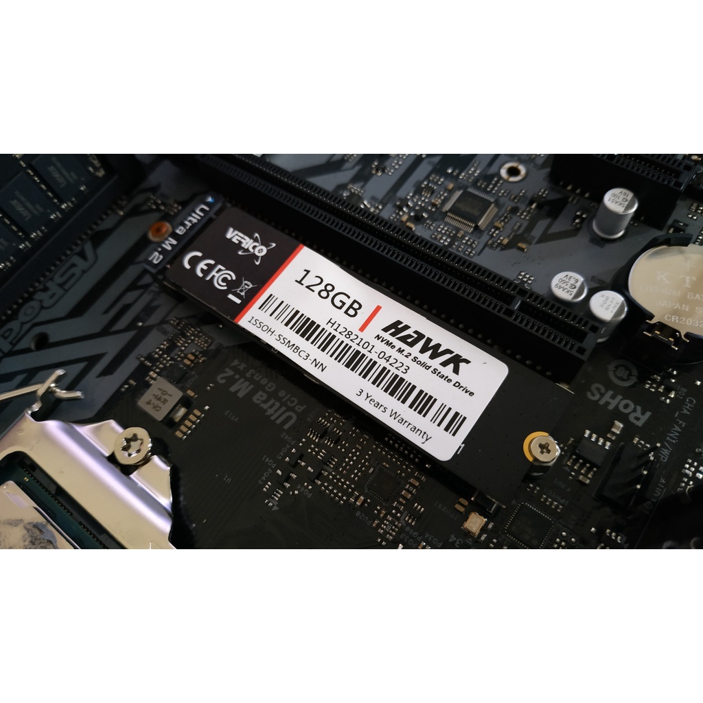 Ổ Cứng SSD Verico Hawk 128G M.2 NVME Solid State Driver - New - Full Box - Chính Hãng - BH 36 Tháng | BigBuy360 - bigbuy360.vn