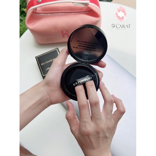 Phấn nước Cushion siêu lành tính, chống nắng, căng bóng da