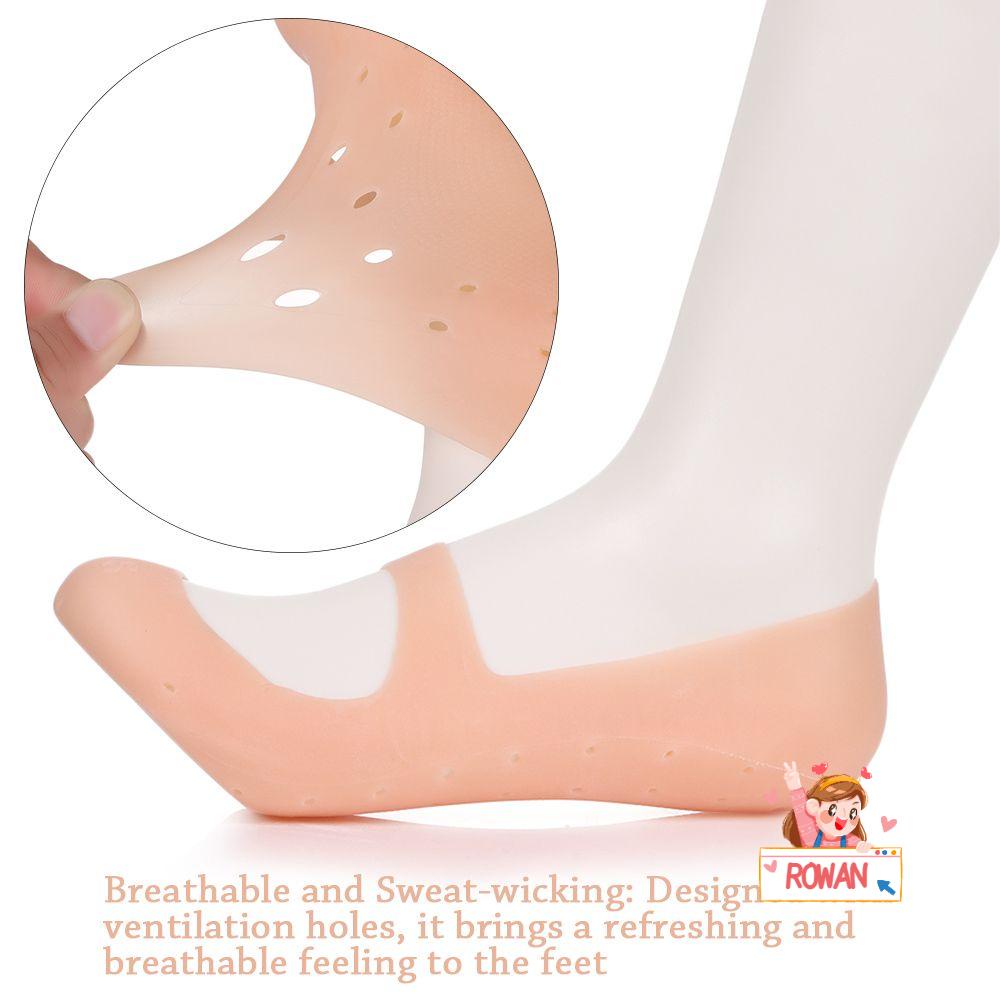 Vớ Gel Tẩy Tế Bào Chết Chống Trượt Dưỡng Ẩm Thông Dụng Thời Trang ROWANS