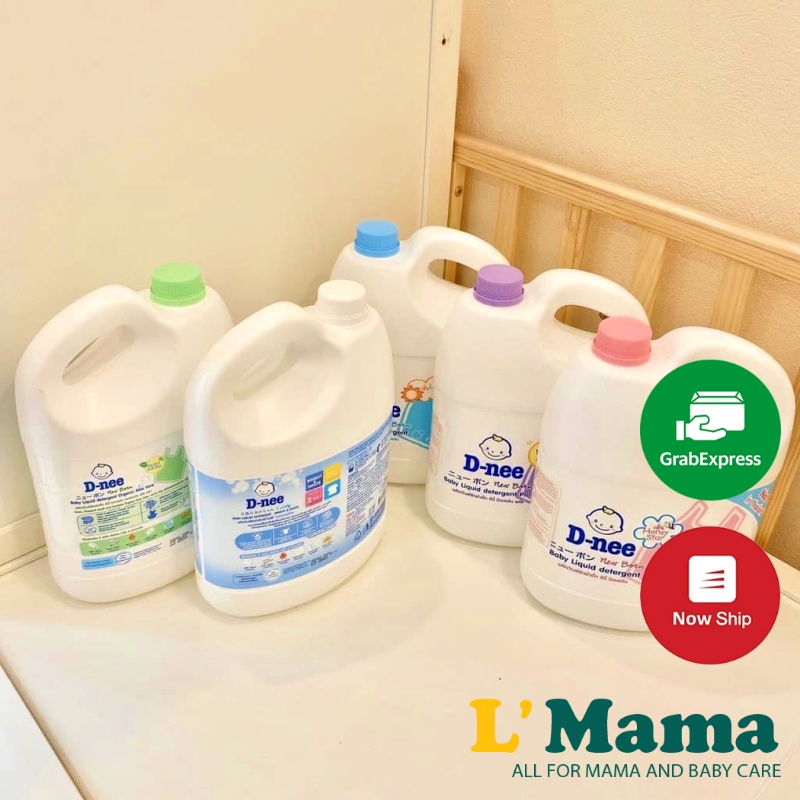 Nước Giặt Xả Dnee Thái Lan 3000ml Đủ Màu Chính Hãng Tem Công Ty Đại Thịnh