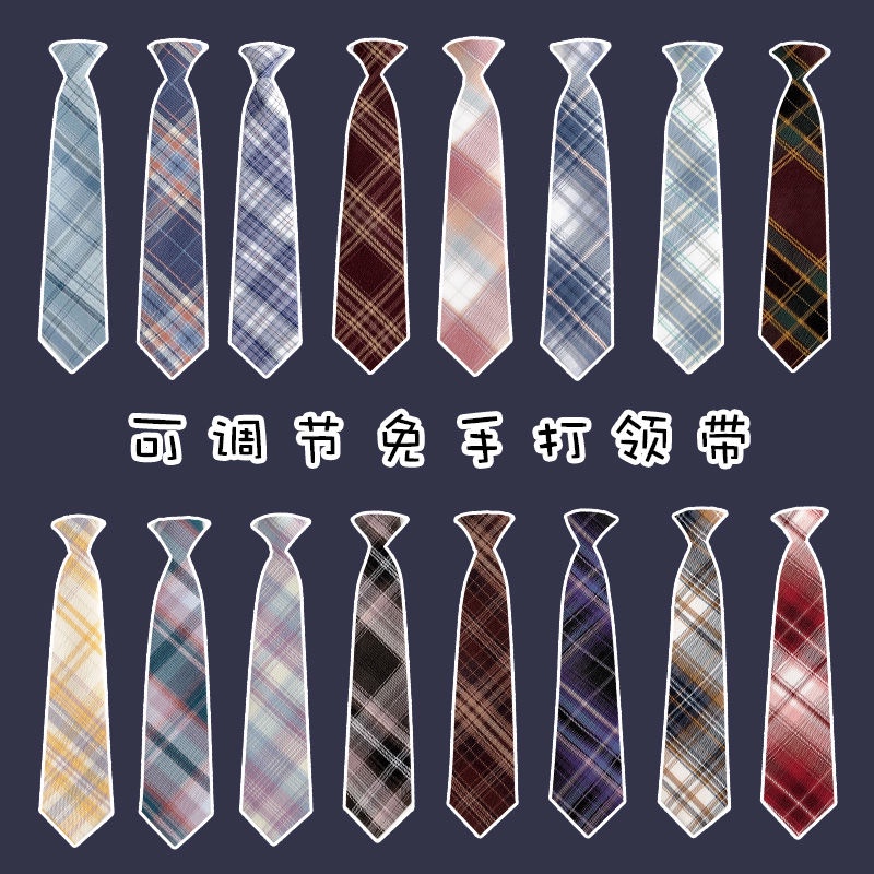 Cà Vạt Đồng Phục Học Sinh Nam Nữ Phong Cách Nhật Bản