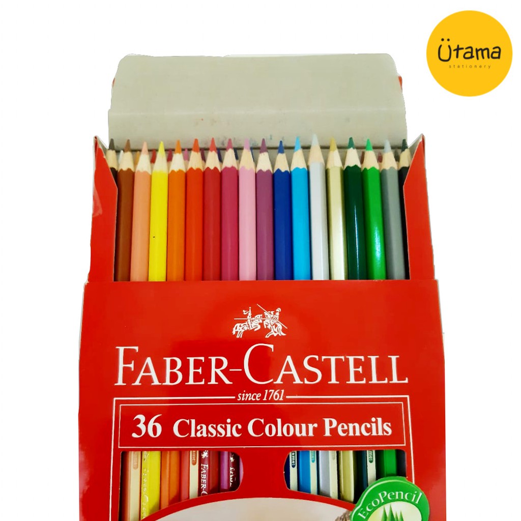 Màu Sắc Bút Chì Faber Castell Classic 36 Màu