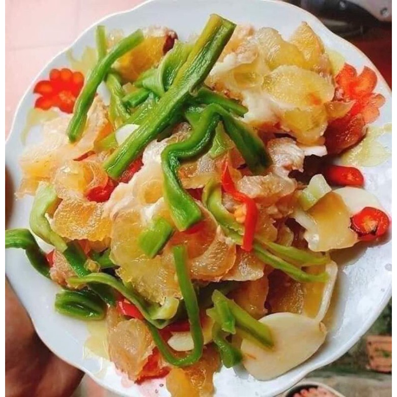 Gân bò muối rau tiến vua hộp 1kg