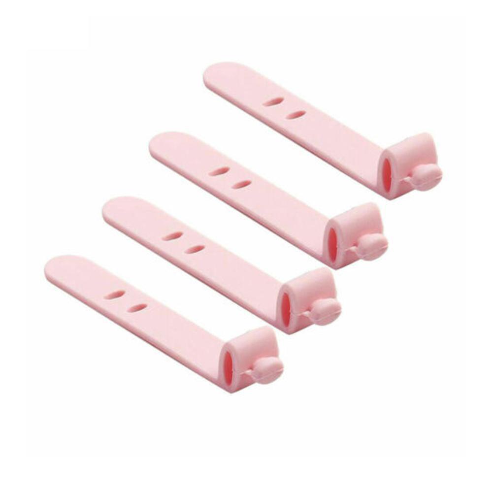 4 phụ kiện giữ dây cáp O4P3 T0G6 I3A3 V2K2 chất liệu silicon