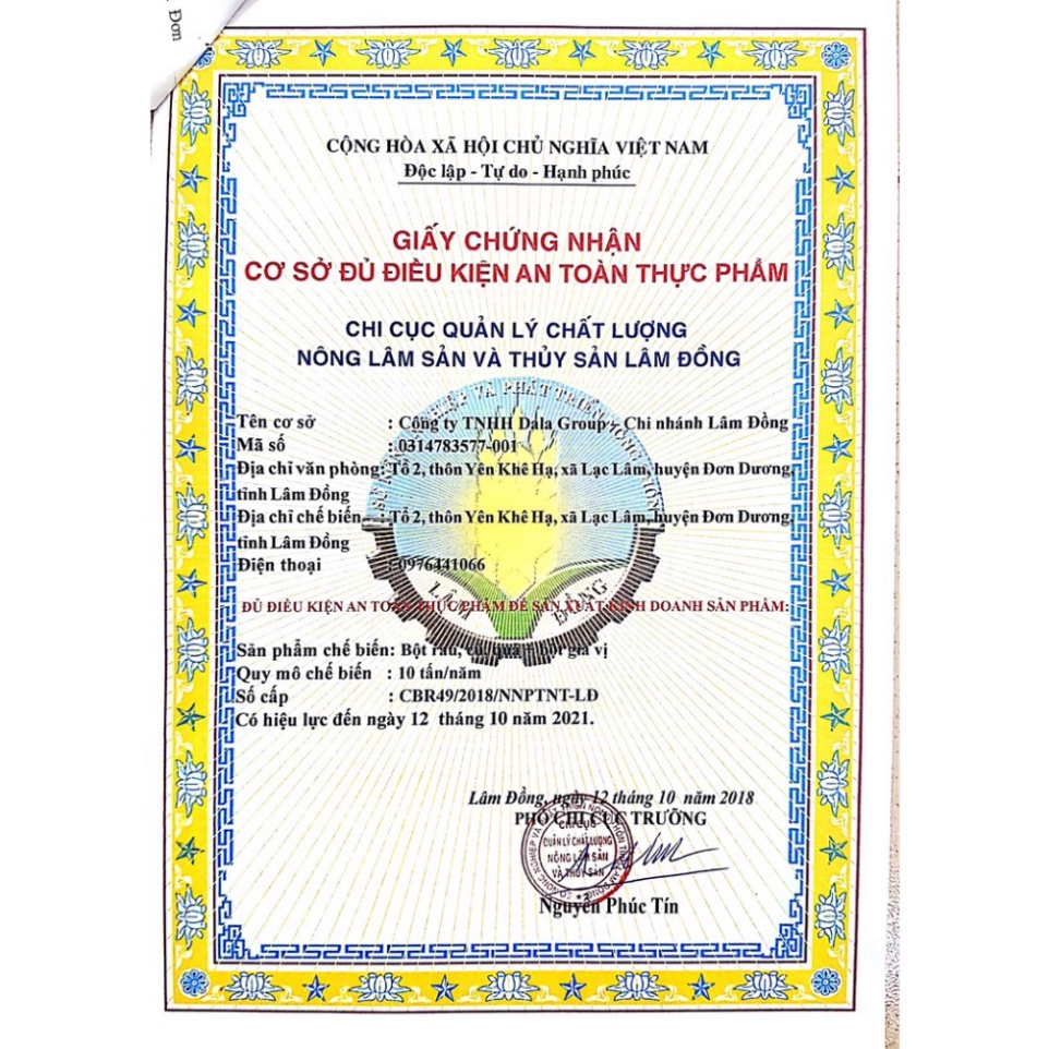 Bột Cải Bó Xôi Hữu Cơ Sấy Lạnh Nguyên Chất Dalahouse 60g