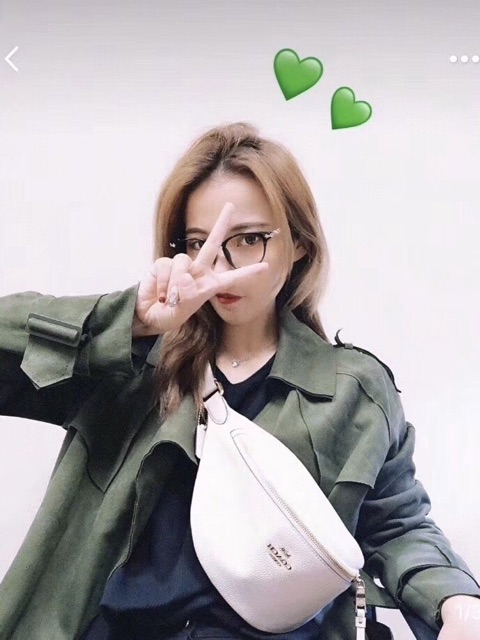 Túi bao tử C0ACH da thật cực đẹp