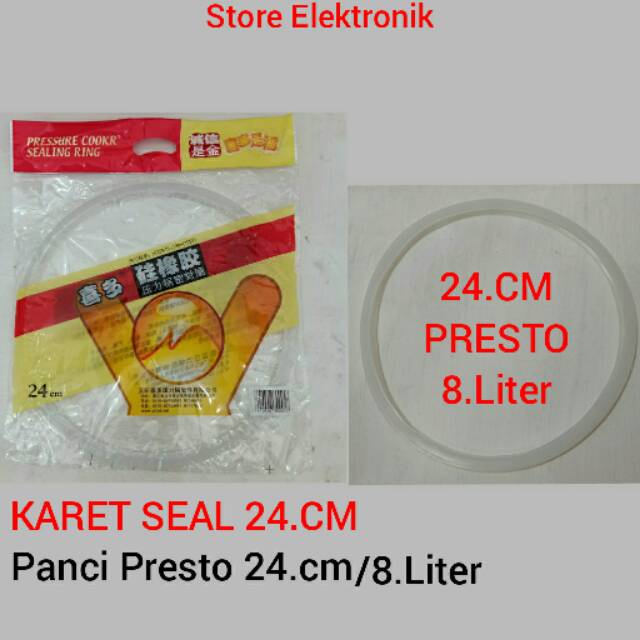 Vòng Đệm Cao Su 24.cm Cho Nồi Áp Suất 8liter / 24.cm