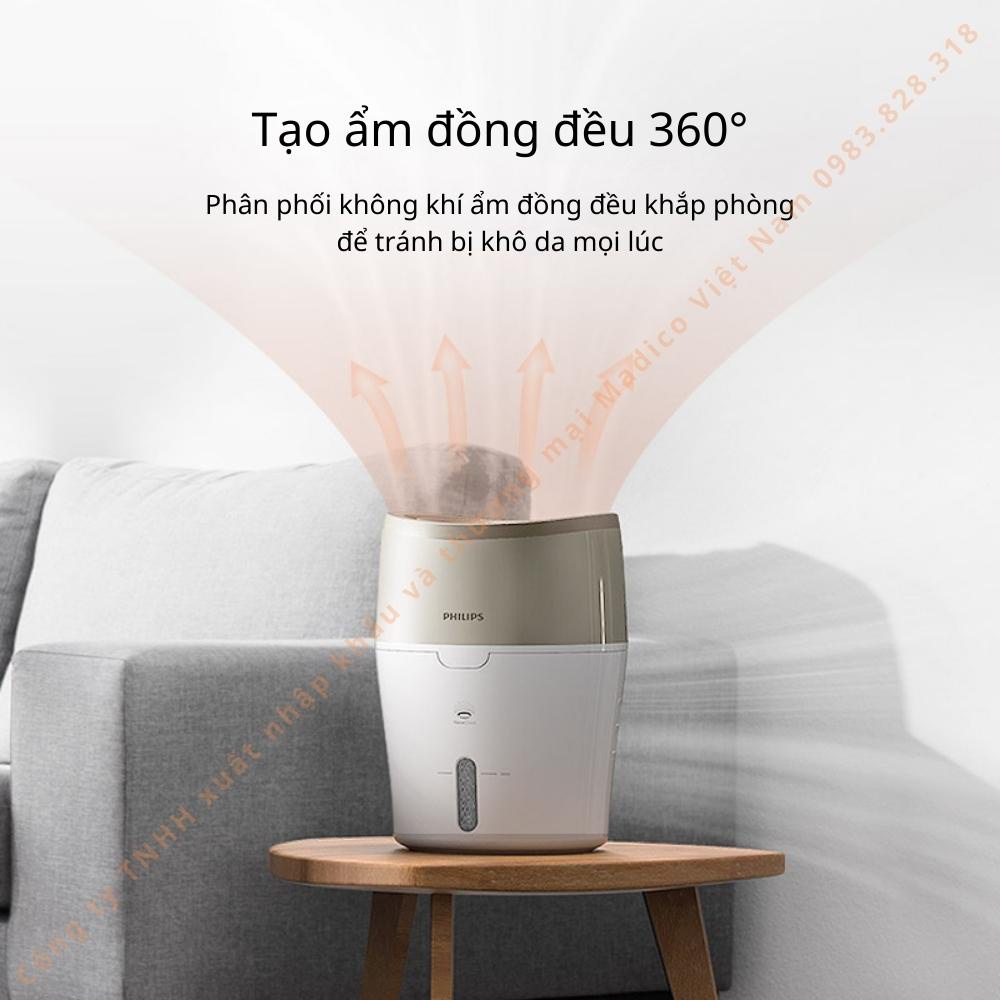 Máy tạo độ ẩm sử dụng trong gia đình thương hiệu Philips HU4803/00- BH 24 Tháng- vo2_store