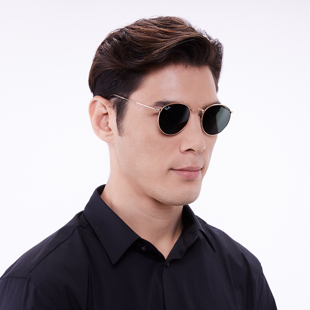 Mắt Kính Ray-Ban Round Metal - RB3447/001 Sunglasses - Kính mát