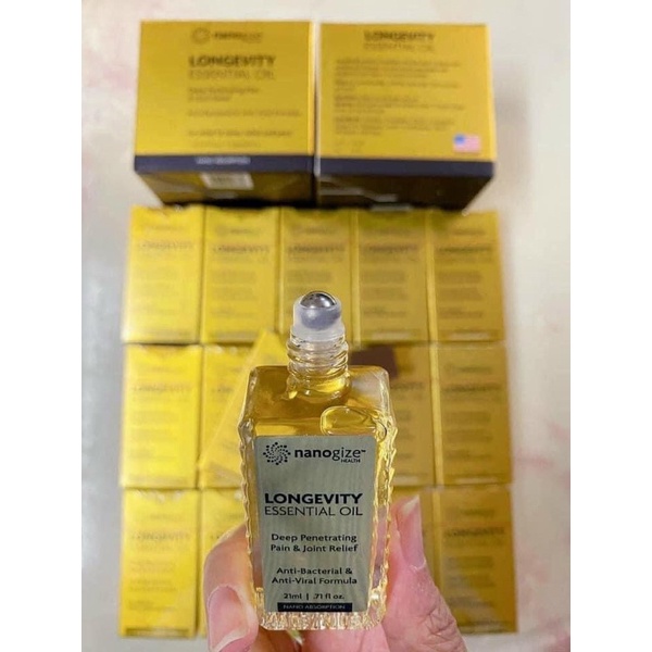 Dầu vàng Longevity essential oil