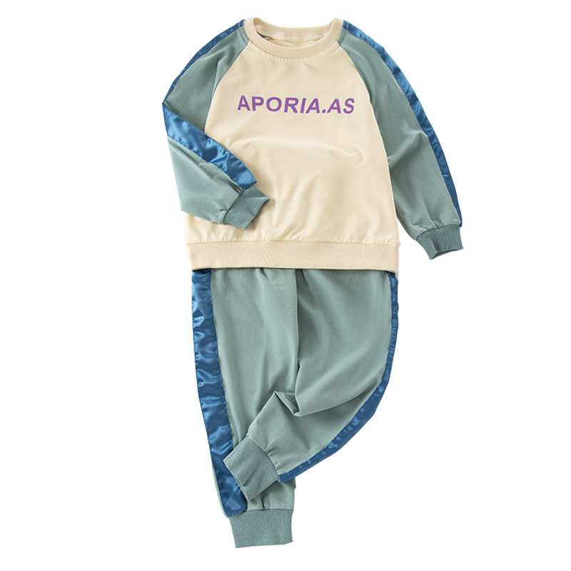 Set Đồ Thể Thao Dài Tay Phong Cách Hàn Quốc 2021 Cho Bé Gái