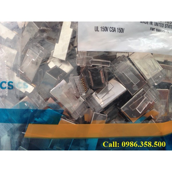 Hạt mạng AMP RJ45 Cat6