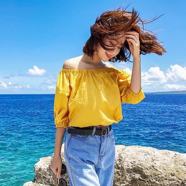 Áo trễ vai cho nàng