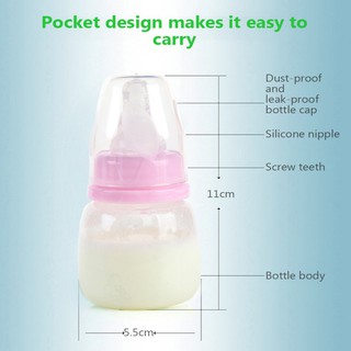 Bình Sữa Mini Cho Bé Dung Tích 60ml