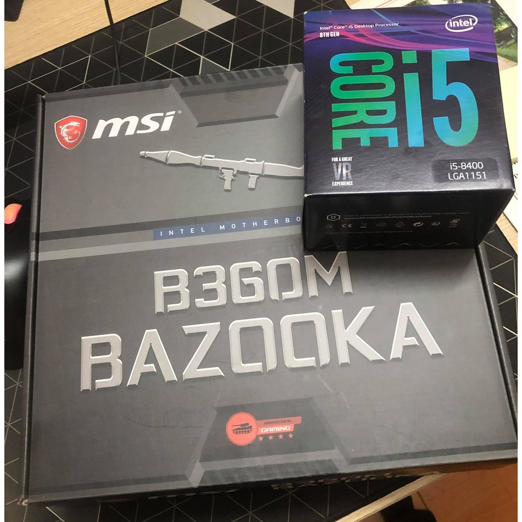 Bo mạch chủ MSI B360M BAZOOKA qua sử dụng, còn bảo hành