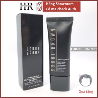 [TEM CHÍNH HÃNG] Kem nền linh hoạt Phấn - Nước Bobbi Brown Skin Long-Wear Fluid Powder Foundation SPF 20 40ml
