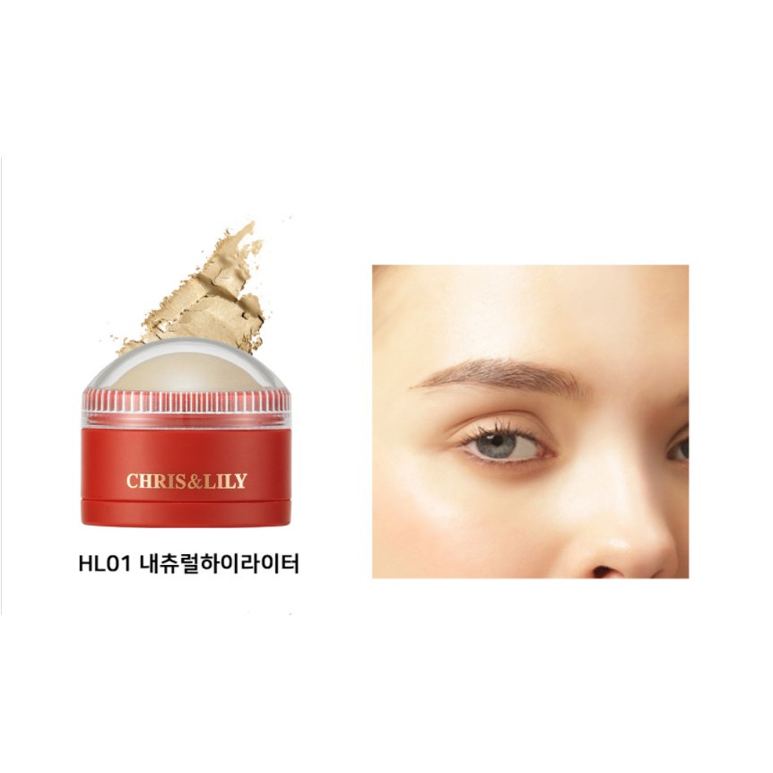 Phấn má Chris&amp;Lily Dome-Gle Blusher #Hl01