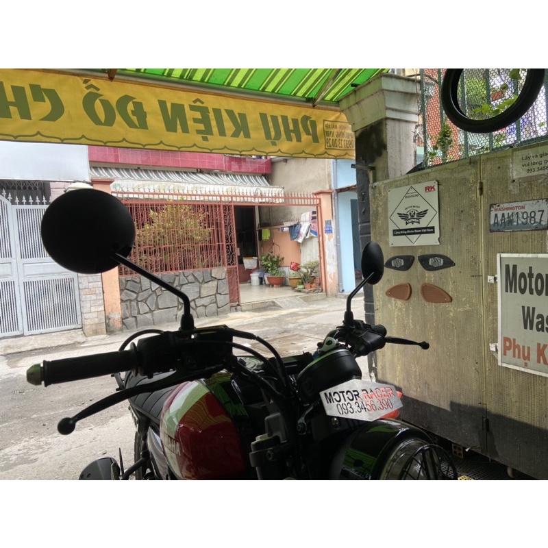 Kính chiếu hậu tròn cho Xsr155