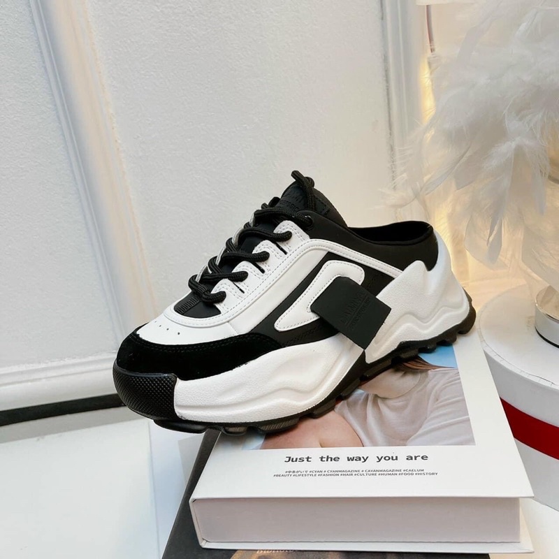 Giày sục thể thao nâng đế tag mác fullbox