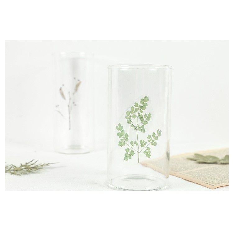 Sticker hoa vintage trong hình dán trang trí sổ tay bullet journal dụng cụ dán planner SEASON COLLECTION